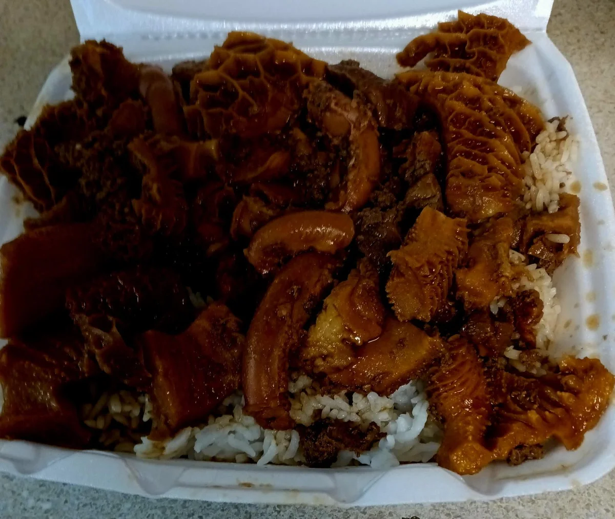 Wednesday Special - Meat and rice plate
